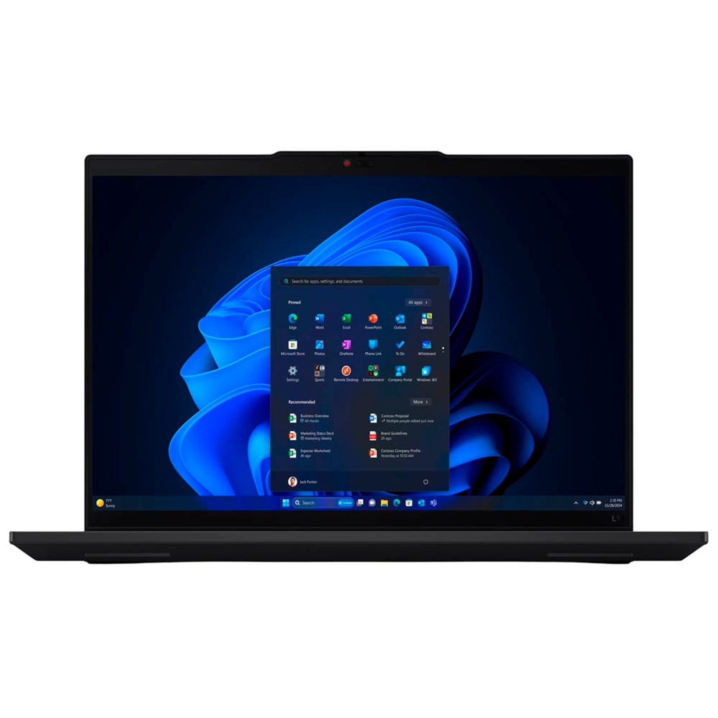 Lenovo ThinkPad L14 Gen 5 (AMD) Notebook 35,6 cm (14,0 Zoll), 32 GB RAM, 1 TB SSD, AMD Ryzen 5 PRO 7535U | 21L50010GE