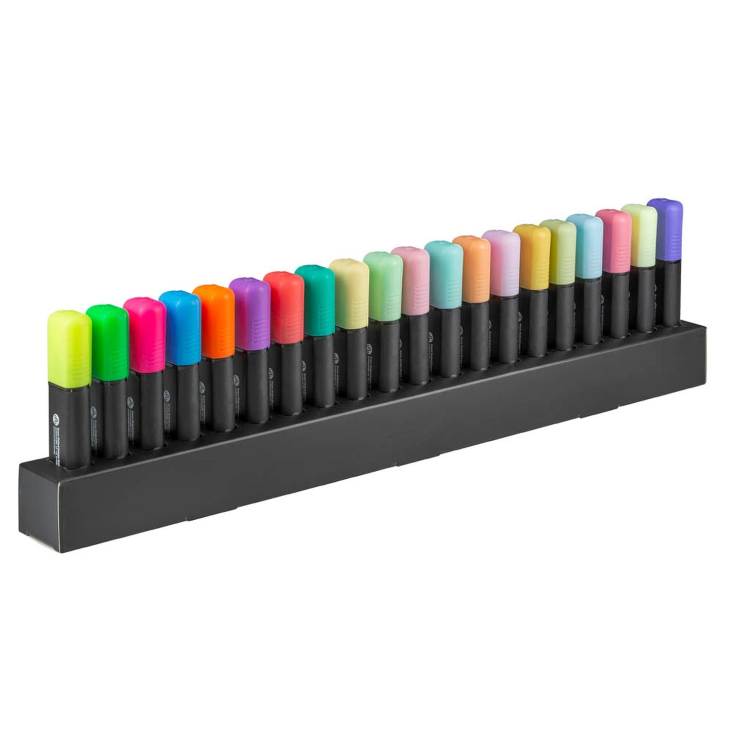 WESTCOTT Textmarker farbsortiert | E-744250 00 | 1 Pack = 20 St.