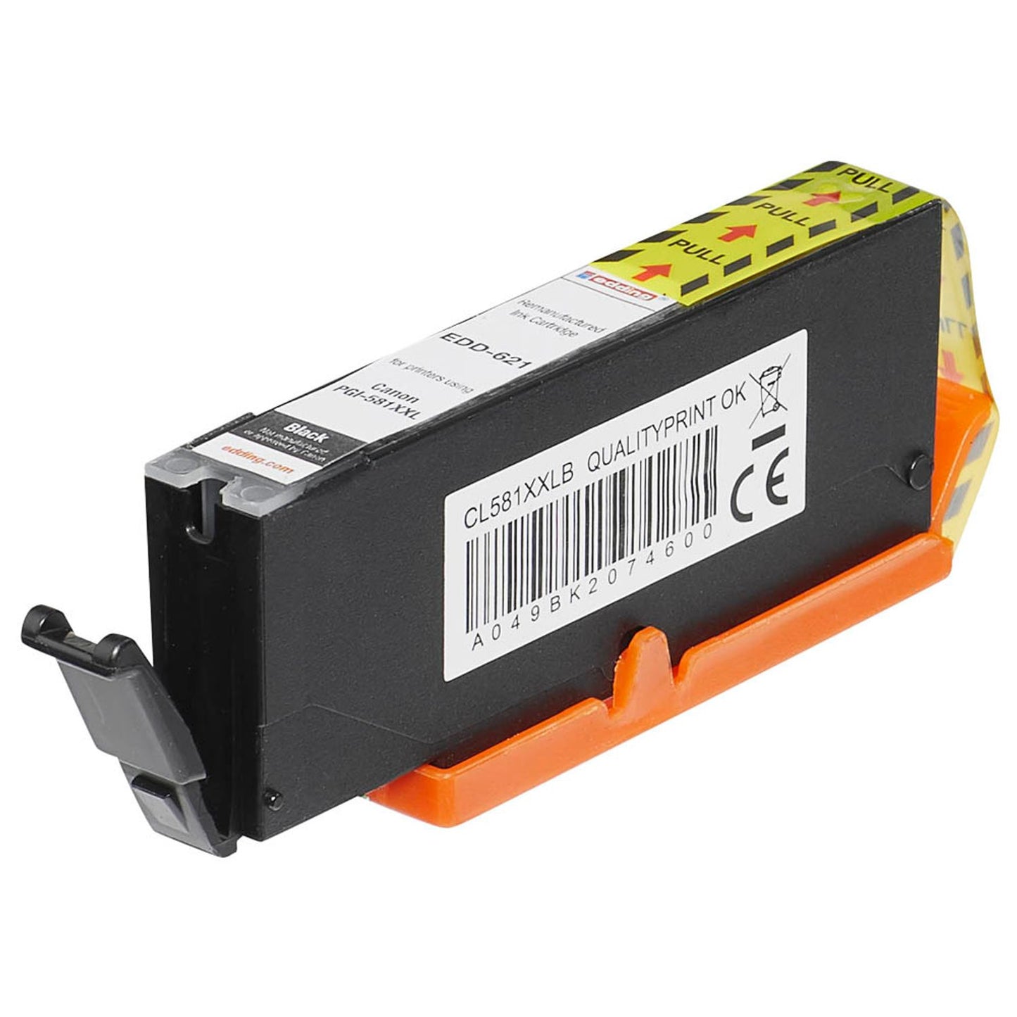 edding EDD-621 schwarz Druckerpatrone kompatibel zu Canon CLI-581XXL BK | 18-621