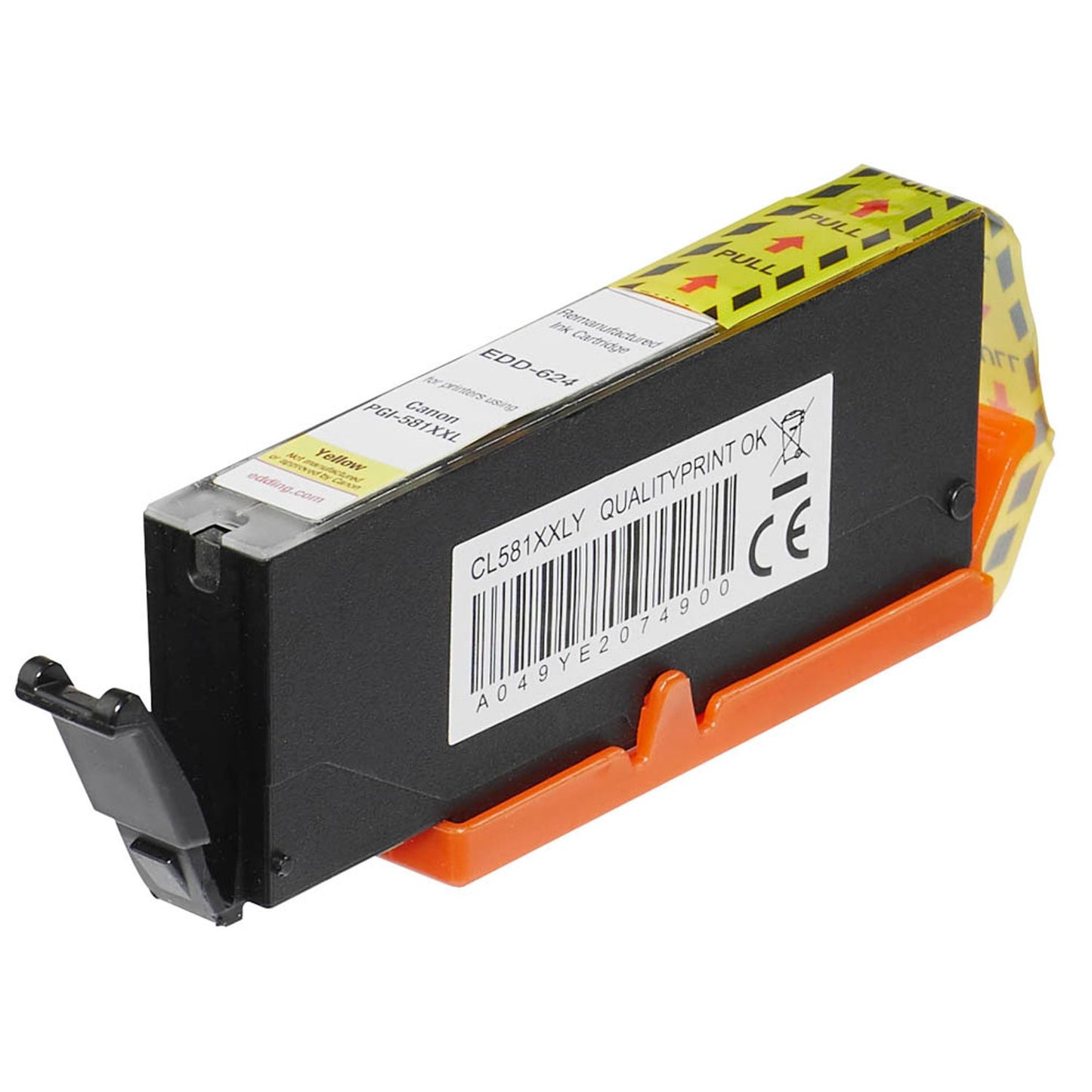 edding EDD-624 gelb Druckerpatrone kompatibel zu Canon CLI-581XXL Y | 18-624