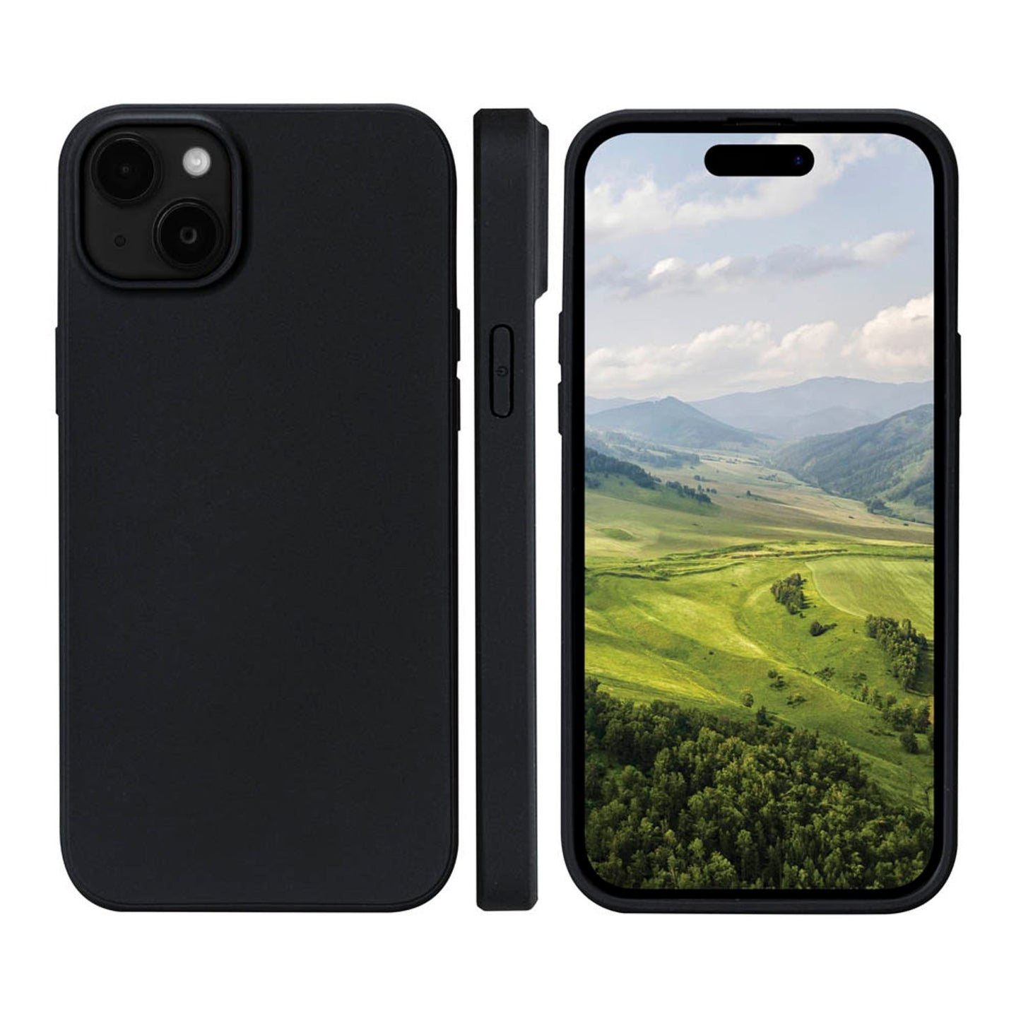 dbramante1928 Greenland Handy-Cover für Apple iPhone 15 Plus schwarz | GR67NIBL1841