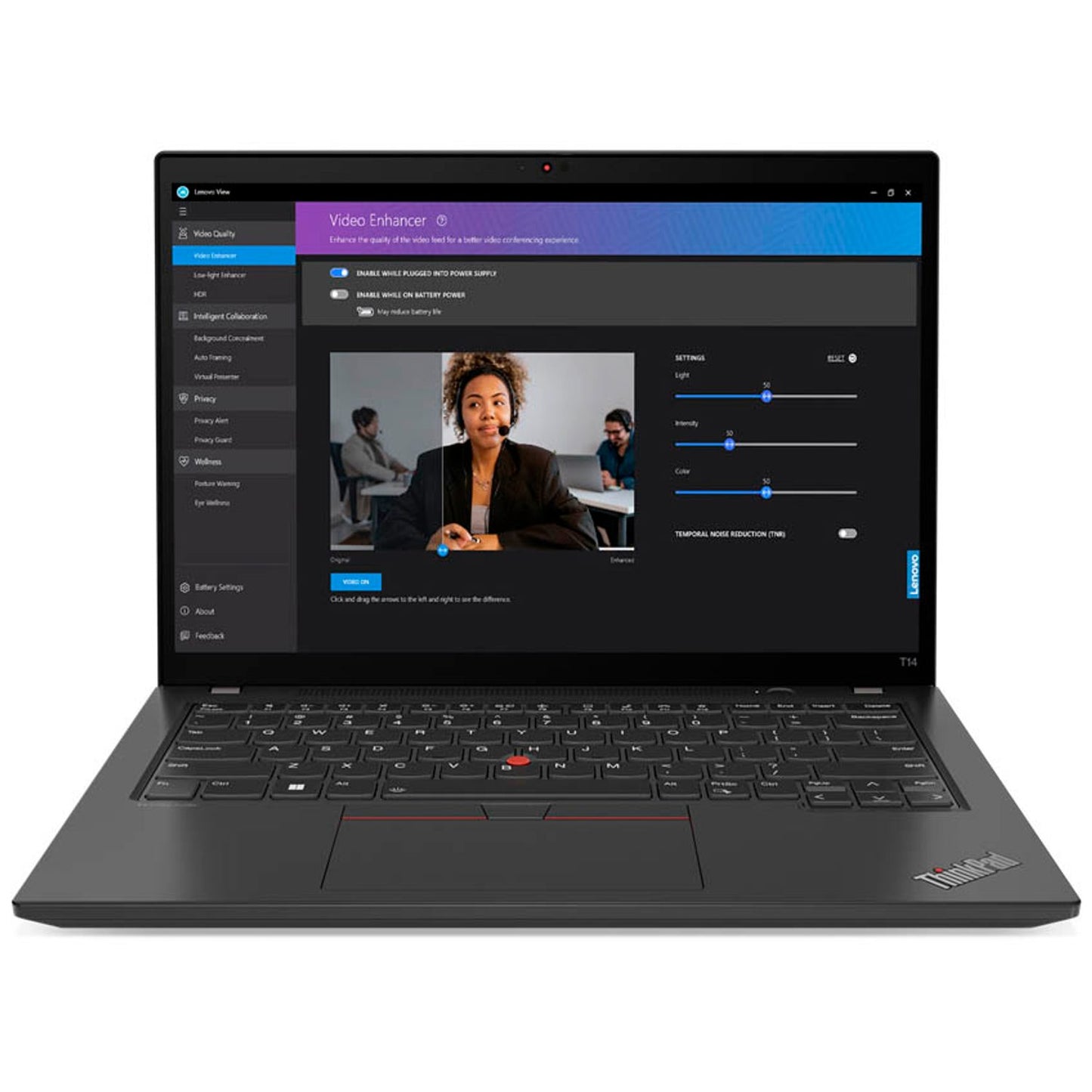 Lenovo ThinkPad T14 Gen 4 Notebook 35,5 cm (14,0 Zoll), 16 GB RAM, 512 GB SSD, AMD Ryzen 5 PRO 8540U | 21MC0009GE