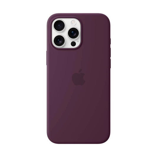 Apple Silikon Case Handy-Cover für iPhone 16 Pro Max pflaume | MYYW3ZM/A