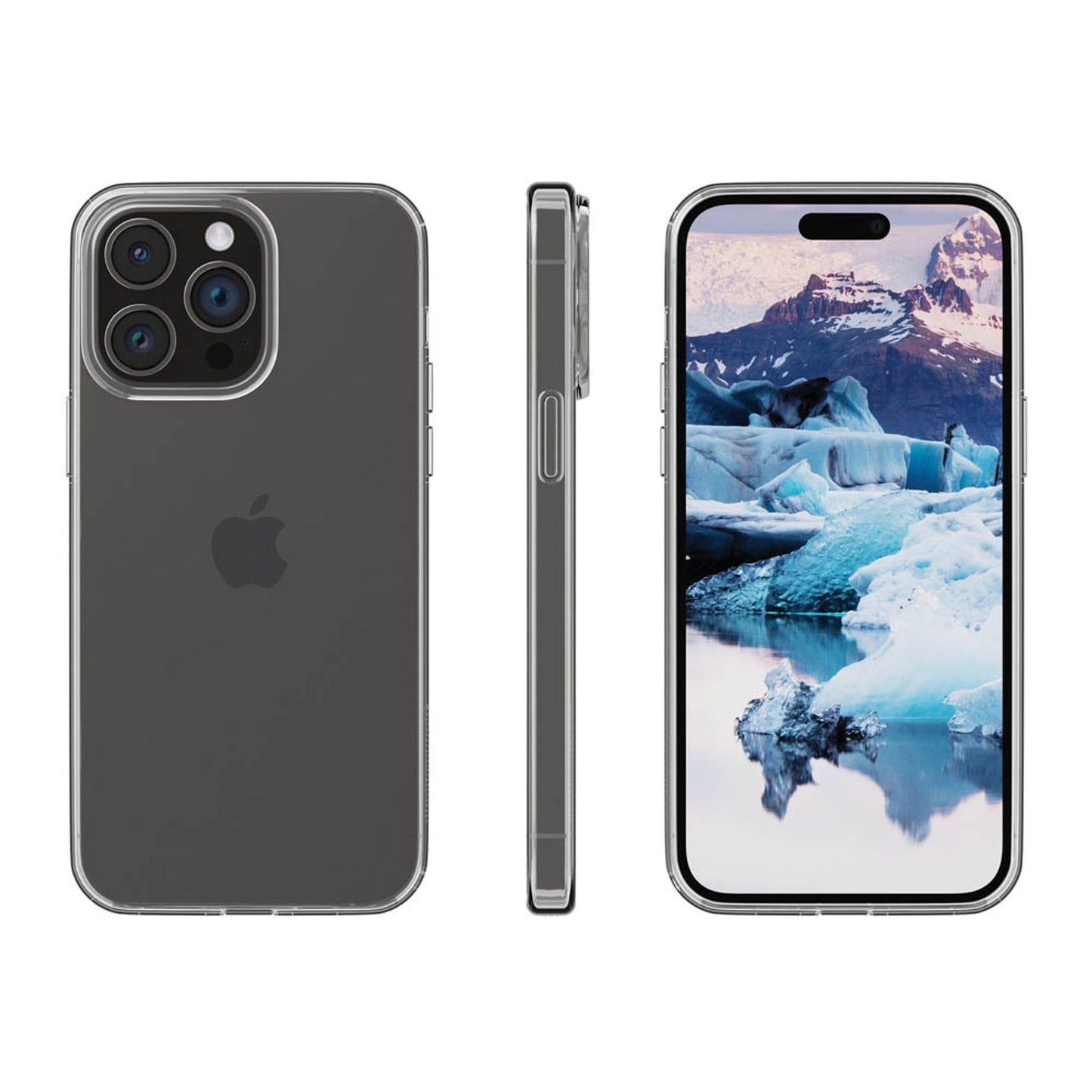dbramante1928 Greenland Handy-Cover für Apple iPhone 15 Pro transparent | GR61CL001849