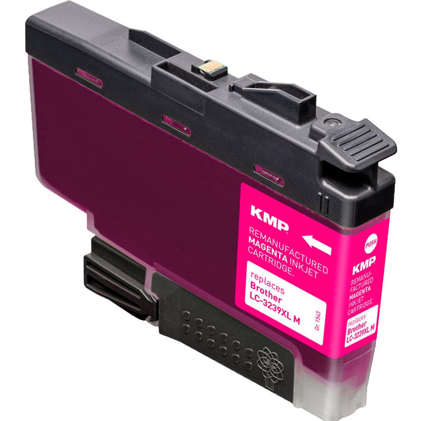 KMP magenta Druckerpatrone kompatibel zu brother LC-3239XLM | 1543,4006