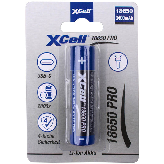 XCell® Akku 18650 3400 mAh | 148105