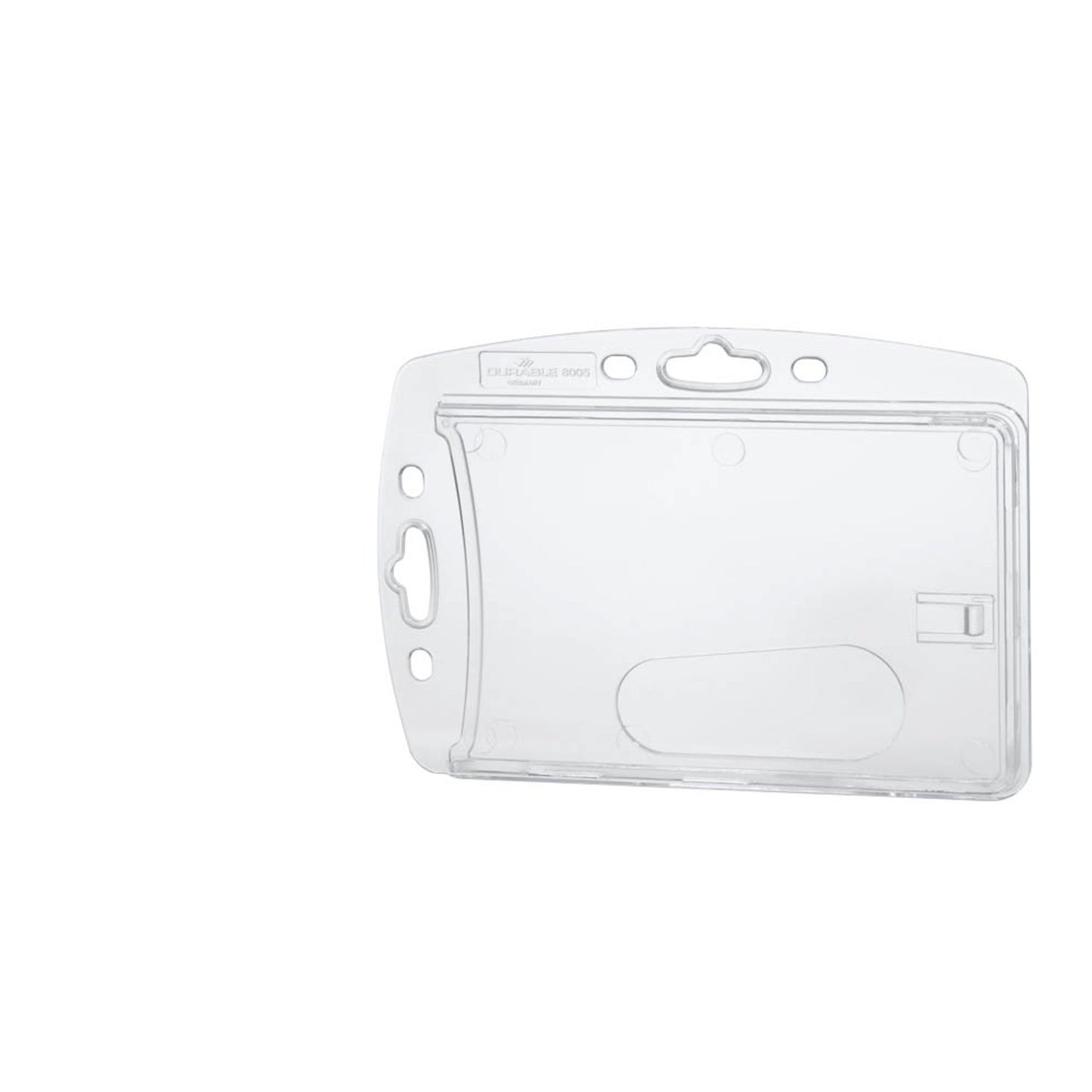 DURABLE Ausweishalter Hartbox transparent | 890519 | 1 Pack = 10 St.