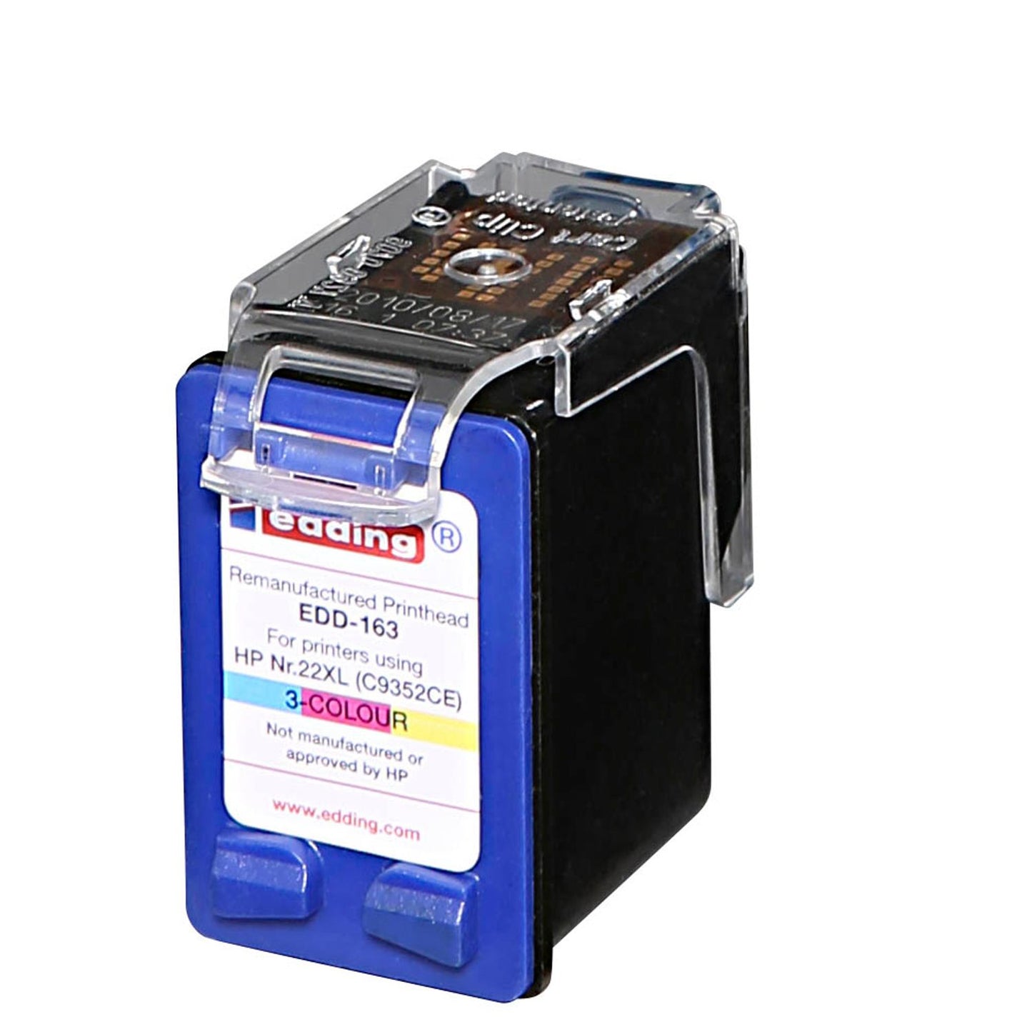 edding EDD-163 color Druckerpatrone kompatibel zu HP 22 (C9352AE) | 18-163
