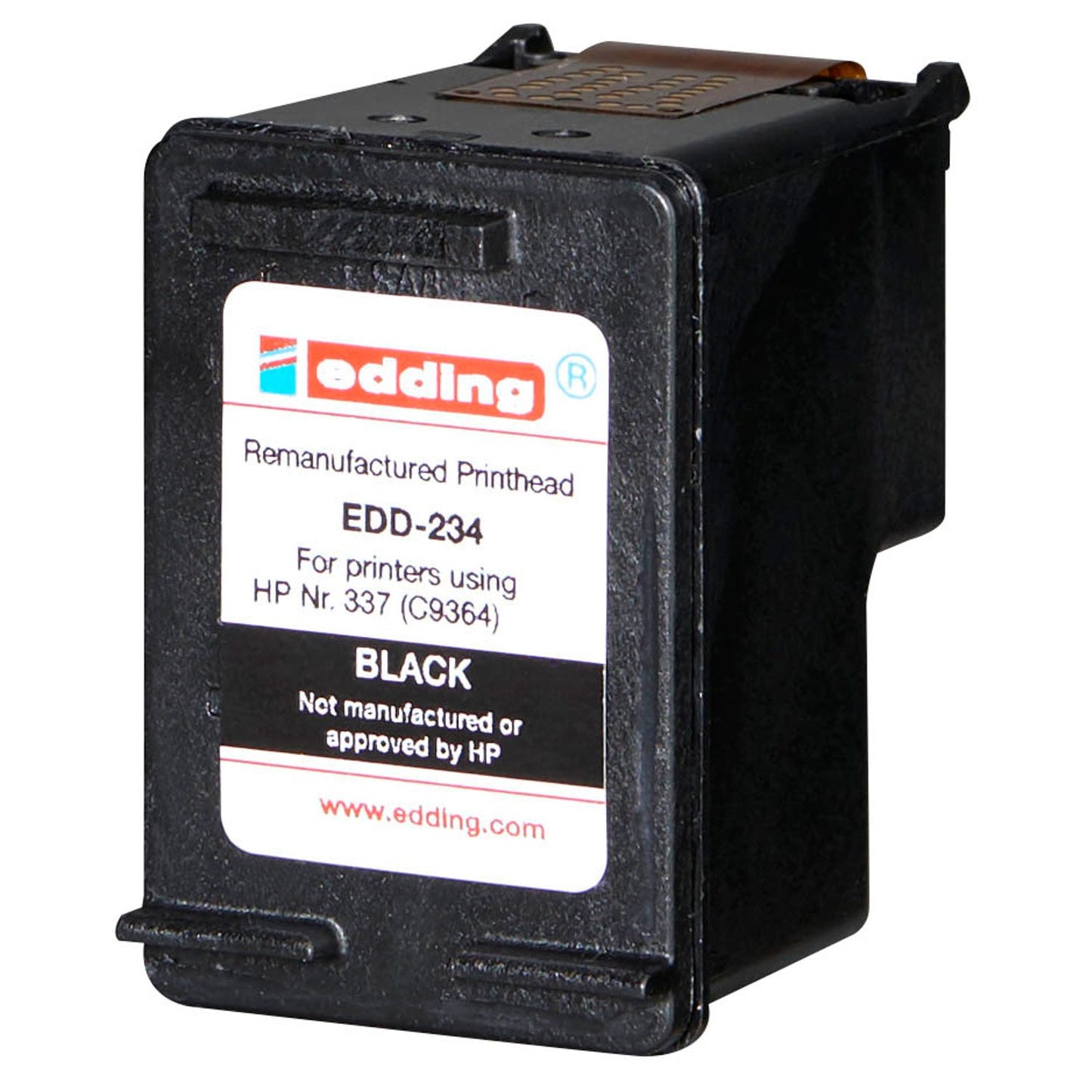 edding EDD-234 schwarz Druckerpatrone kompatibel zu HP 337 (CH9364EE) | 18-234