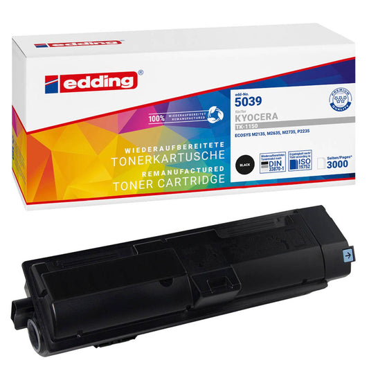 edding EDD-5039 schwarz Toner kompatibel zu KYOCERA TK-1150 | 18-5039