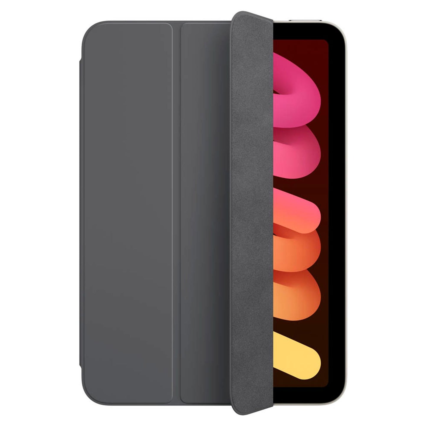 Apple Smart Folio Tablet-Hülle für iPad mini 6. Gen (2021), iPad mini 7. Gen (2024) anthrazit | MC2Q4ZM/A