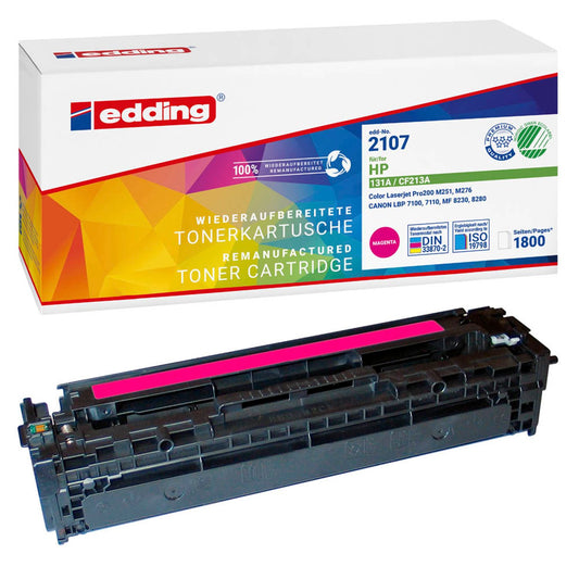 edding EDD-2107 magenta Toner kompatibel zu HP 131A (CF213A) | 18-2107