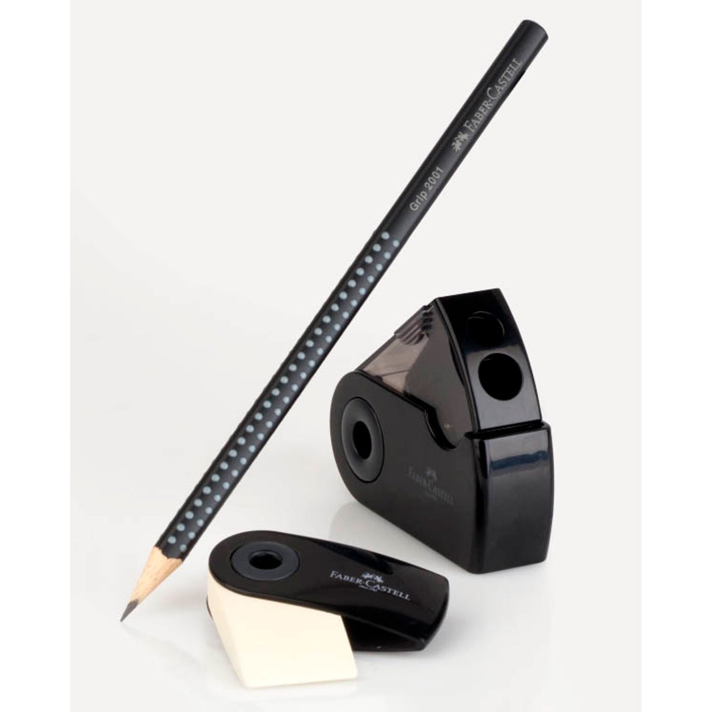 FABER-CASTELL Grip 2001 Bleistifte B schwarz | 202170