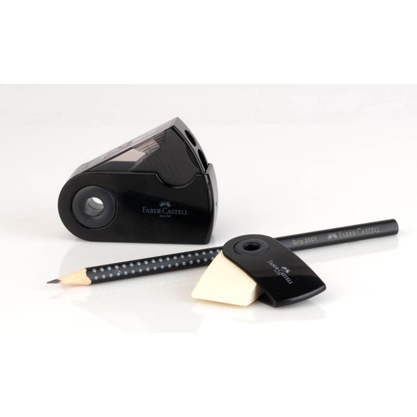 FABER-CASTELL Grip 2001 Bleistifte B schwarz | 202170