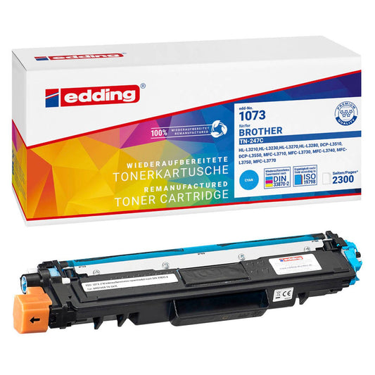 edding EDD-1073 cyan Toner kompatibel zu brother TN-247C | 18-1073