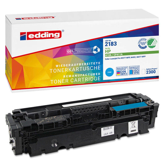edding EDD-2183 cyan Toner kompatibel zu HP 410A (CF411A) | 18-2183