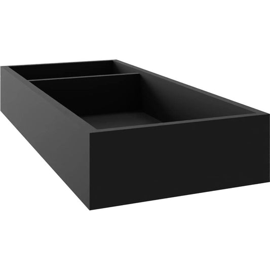 fm Schreibtisch-Organizer schwarz Holz 25,0 x 9,5 x 3,5 cm | 4260743069504