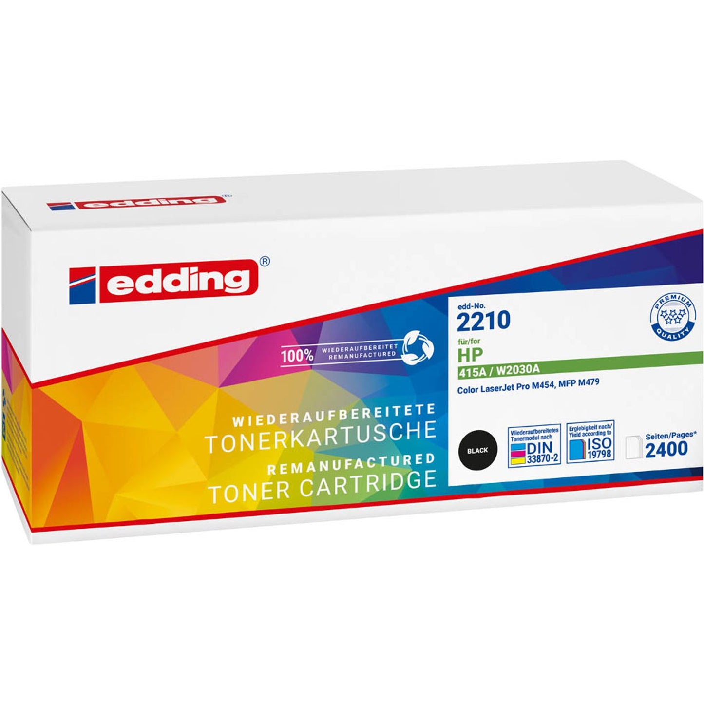 edding EDD-2210 schwarz Toner kompatibel zu HP 415A (W2030A) | 18-2210