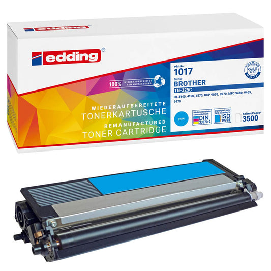 edding EDD-1017 cyan Toner kompatibel zu brother TN-325C | 18-1017
