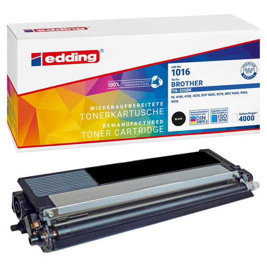 edding EDD-1016 schwarz Toner kompatibel zu brother TN-325BK | 18-1016