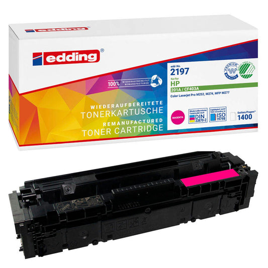 edding EDD-2197 magenta Toner kompatibel zu HP 201A (CF403A) | 18-2197