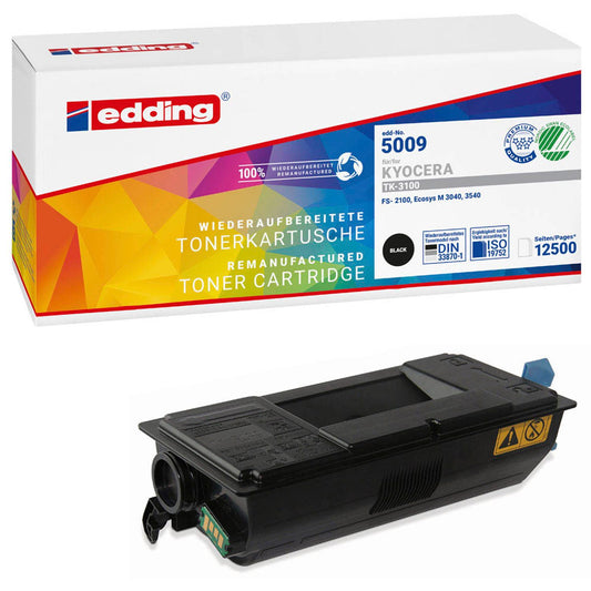 edding EDD-5009 schwarz Toner kompatibel zu KYOCERA TK-3100 | 18-5009