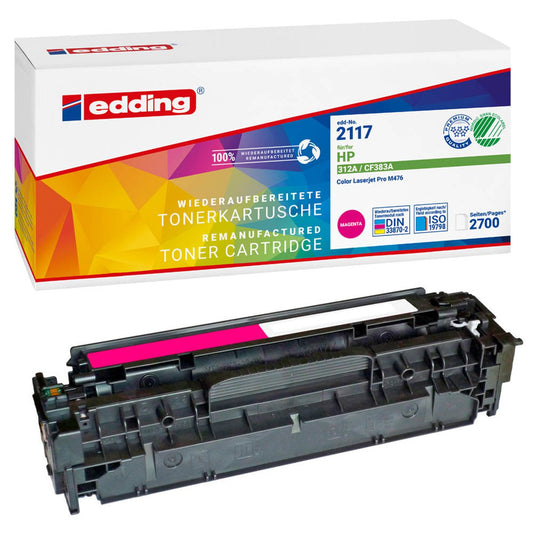 edding EDD-2117 magenta Toner kompatibel zu HP 312A (CF383A) | 18-2117
