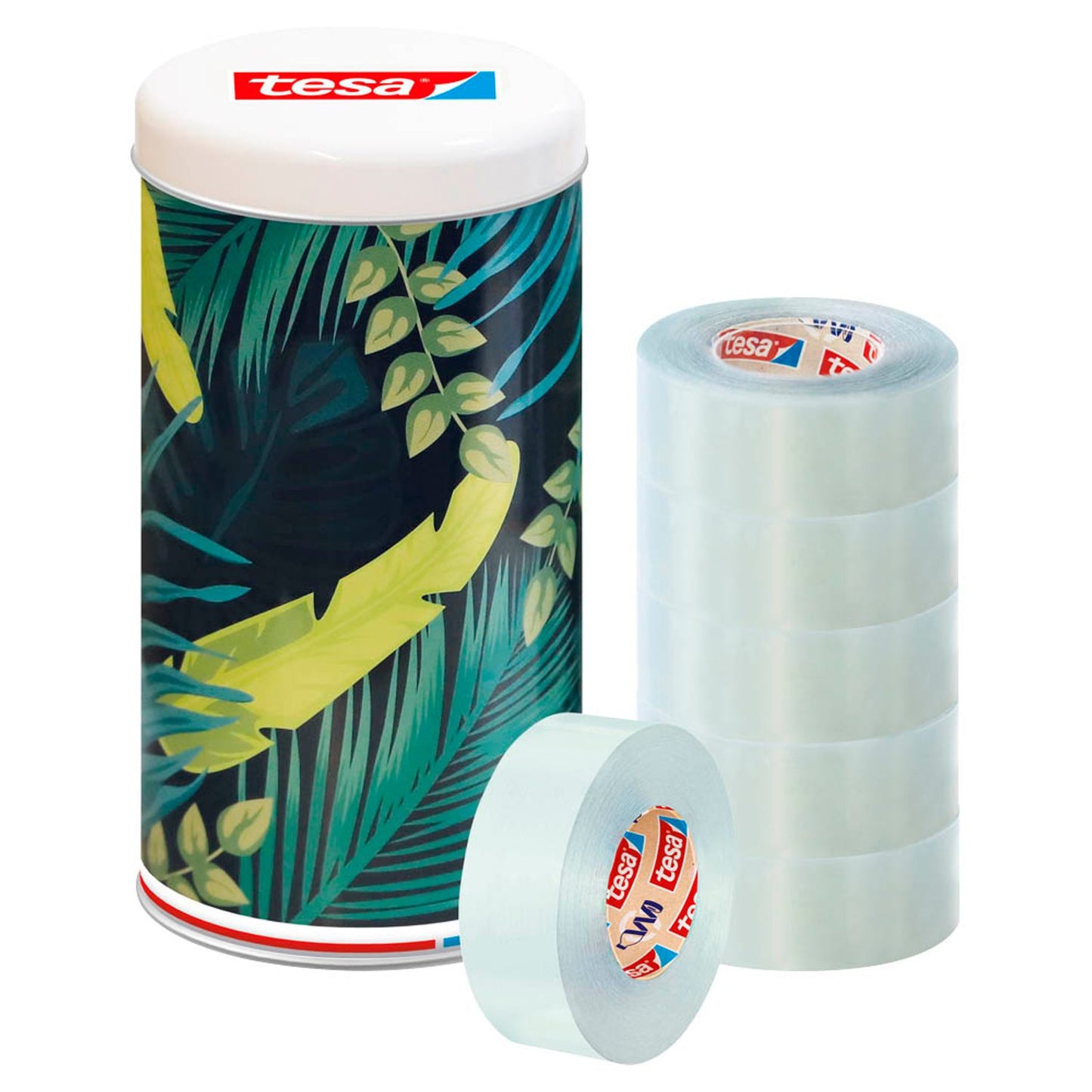 tesa film® ECO & CRYSTAL Dose Klebefilm transparent 19,0 mm x 33,0 m | 59049-00000-00 | 1 Pack = 6 Rolle