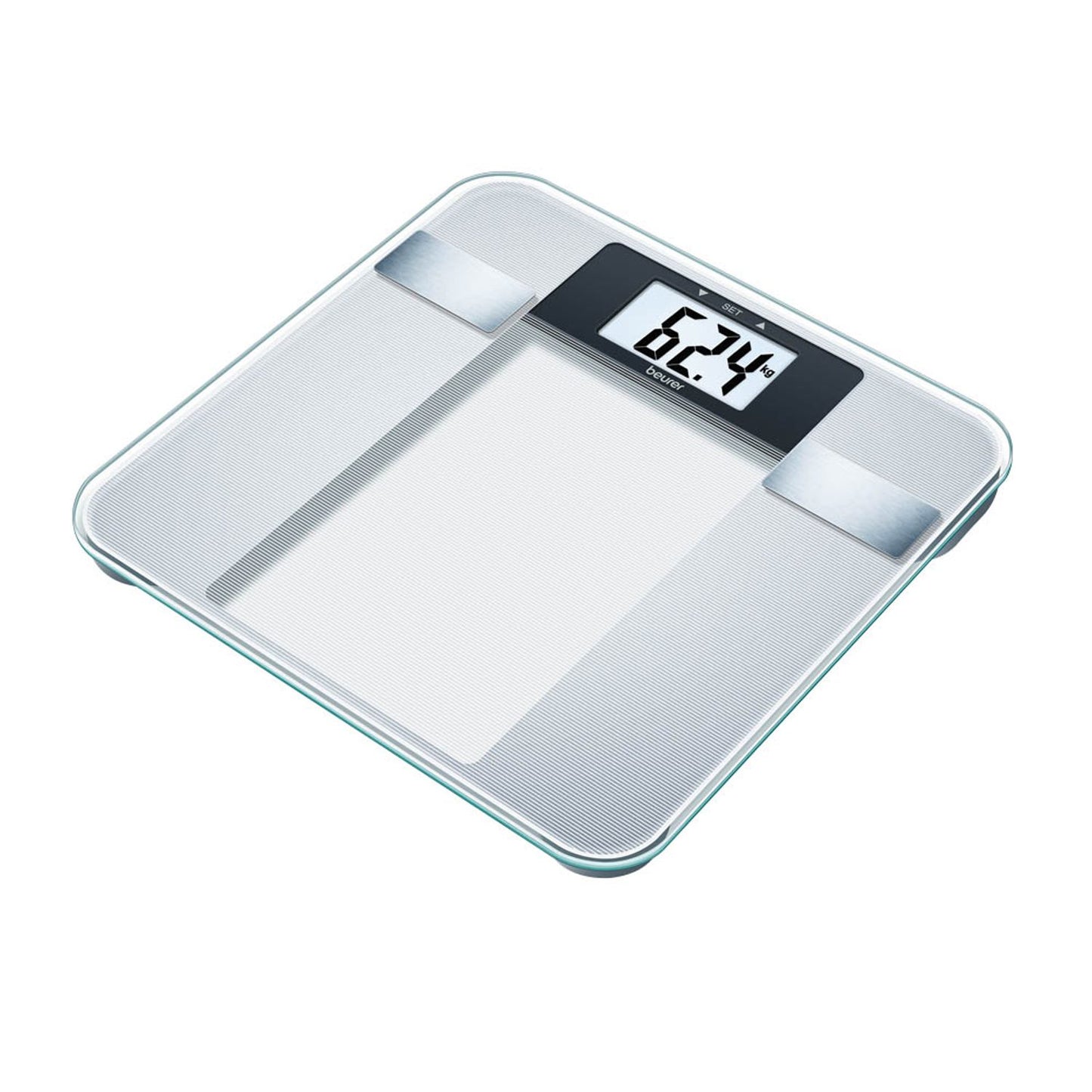 beurer Personenwaage BG 13 silber für max. 150,0 kg | 760.30