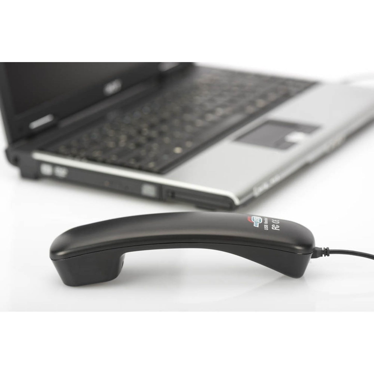 DIGITUS USB-Telefonhörer schwarz | DA-70772