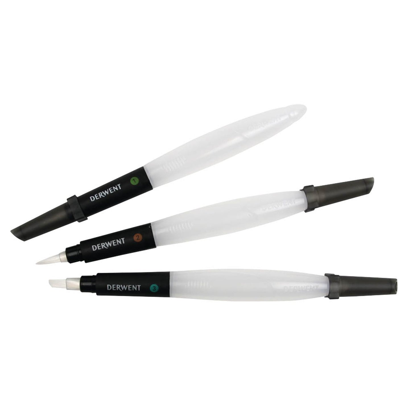 DERWENT Pinsel-Set | 2301975 | 1 Pack = 3 St.