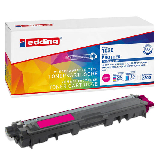 edding EDD-1030 magenta Toner kompatibel zu brother TN-245/TN-246M | 18-1030