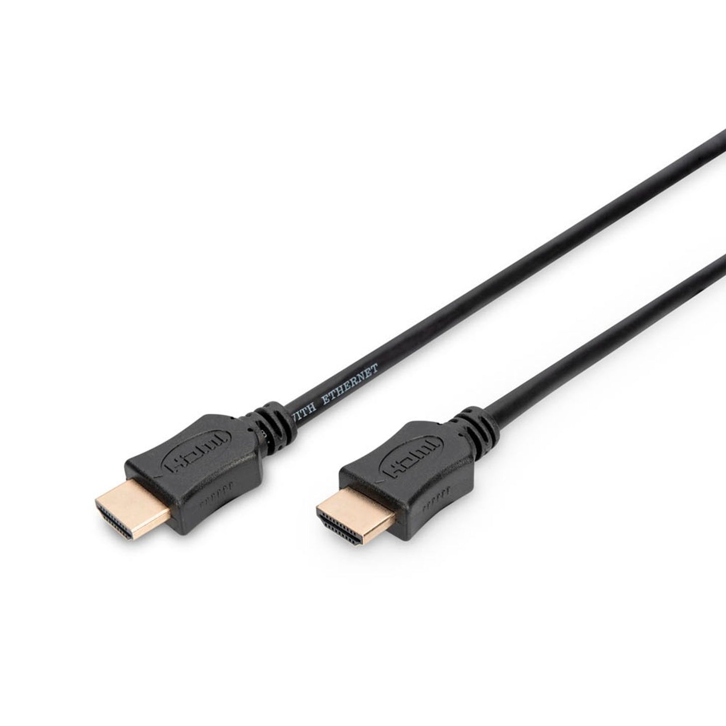 DIGITUS HDMI Typ A-Stecker Kabel 10,0 mm schwarz | AK-330107-100-S