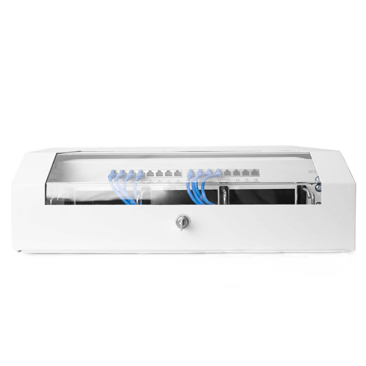 DIGITUS SOHO Slim Wand-Netzwerkschrank | DN-19 04U-PB