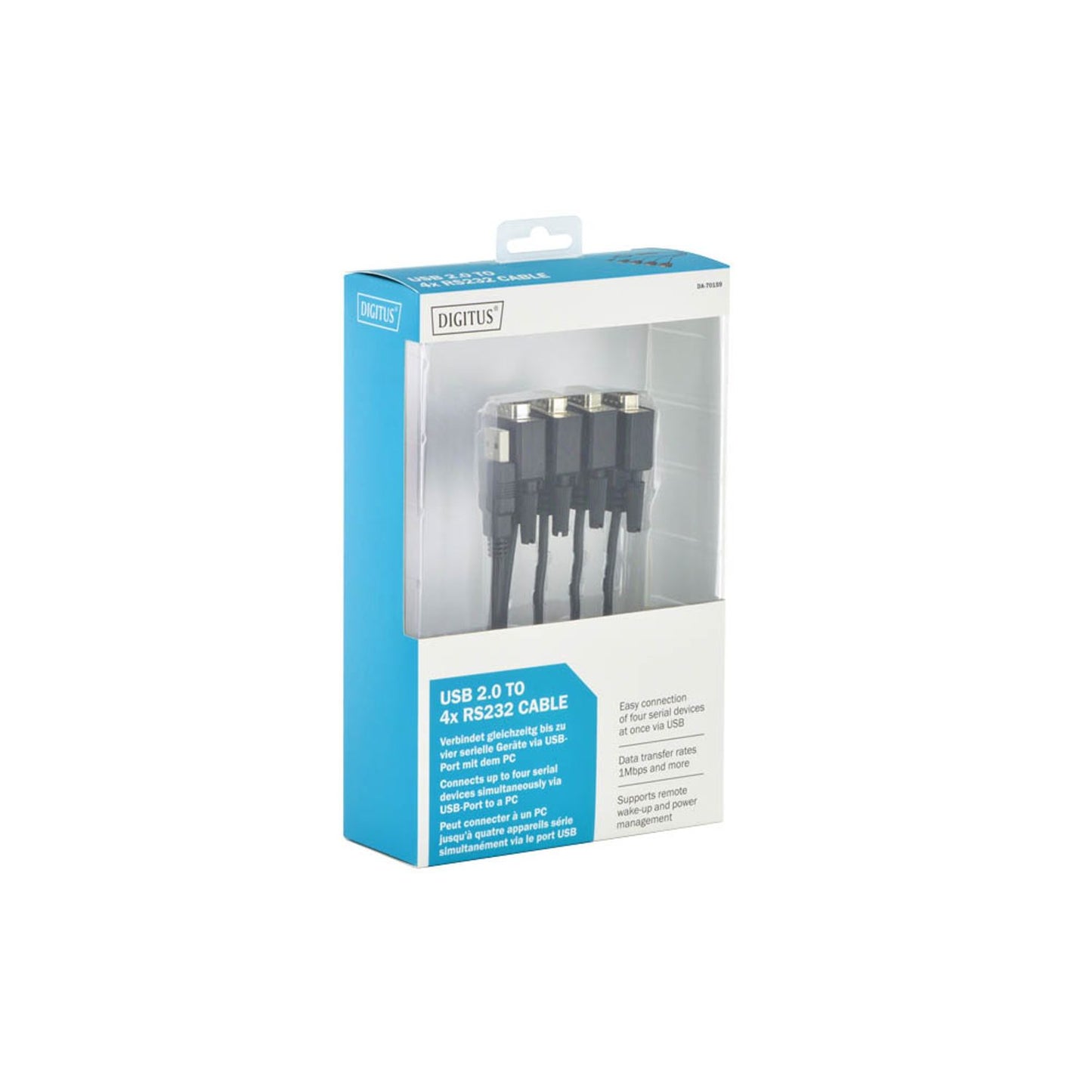 DIGITUS USB 2.0 A/RS232 Adapter | DA-70159