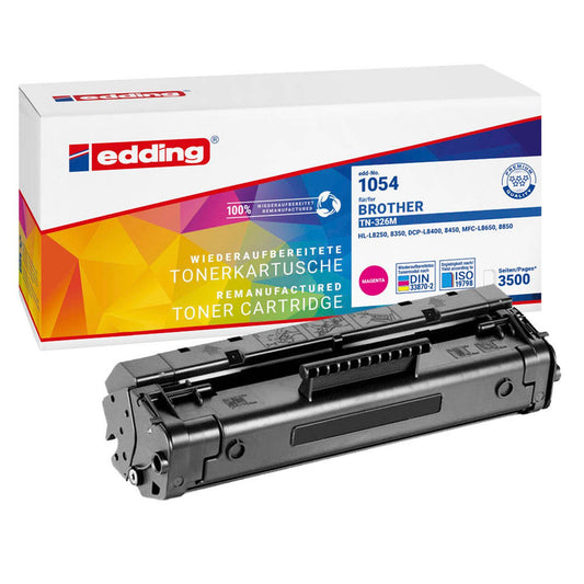 edding EDD-1054 magenta Toner kompatibel zu brother TN-326M | 18-1054