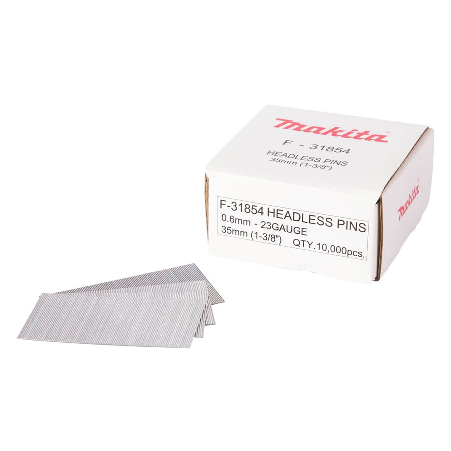 makita Stiftnägel ohne Kopf 10000 Stück | F-31854 | 1 Pack = 10.000 St.