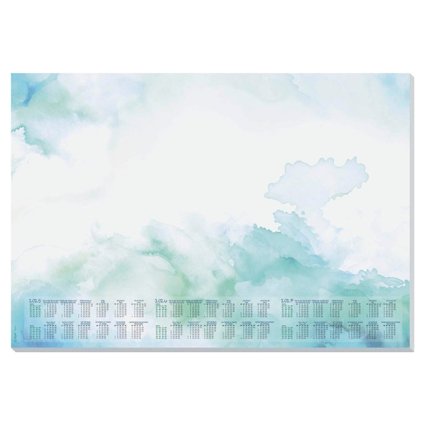 SIGEL Schreibtischunterlage DESIGN blau/grün | HO314
