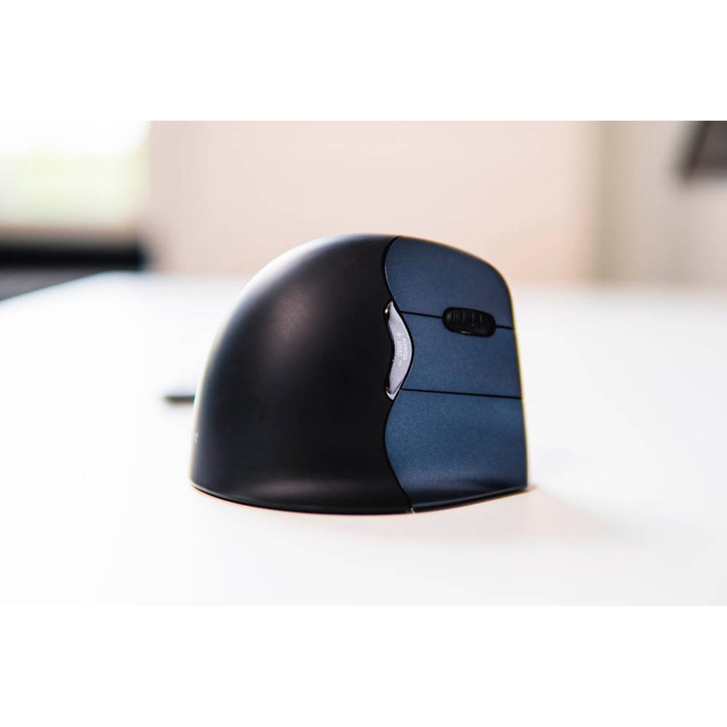 BAKKER ELKHUIZEN Evoluent 4 Wireless Maus ergonomisch kabellos blau, schwarz | BNEEVR4W