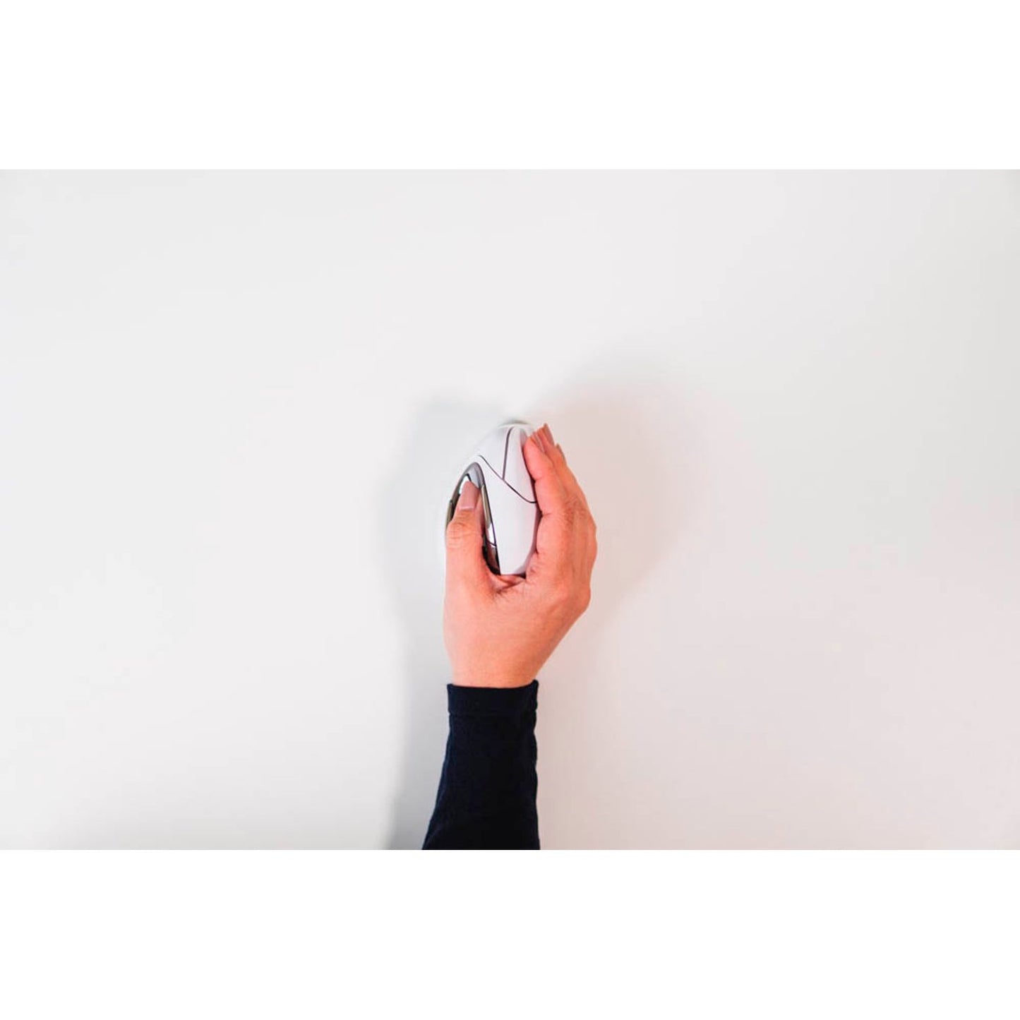 BAKKER ELKHUIZEN Evoluent 4 Bluetooth Maus ergonomisch kabellos weiß | BNEEVR4WB