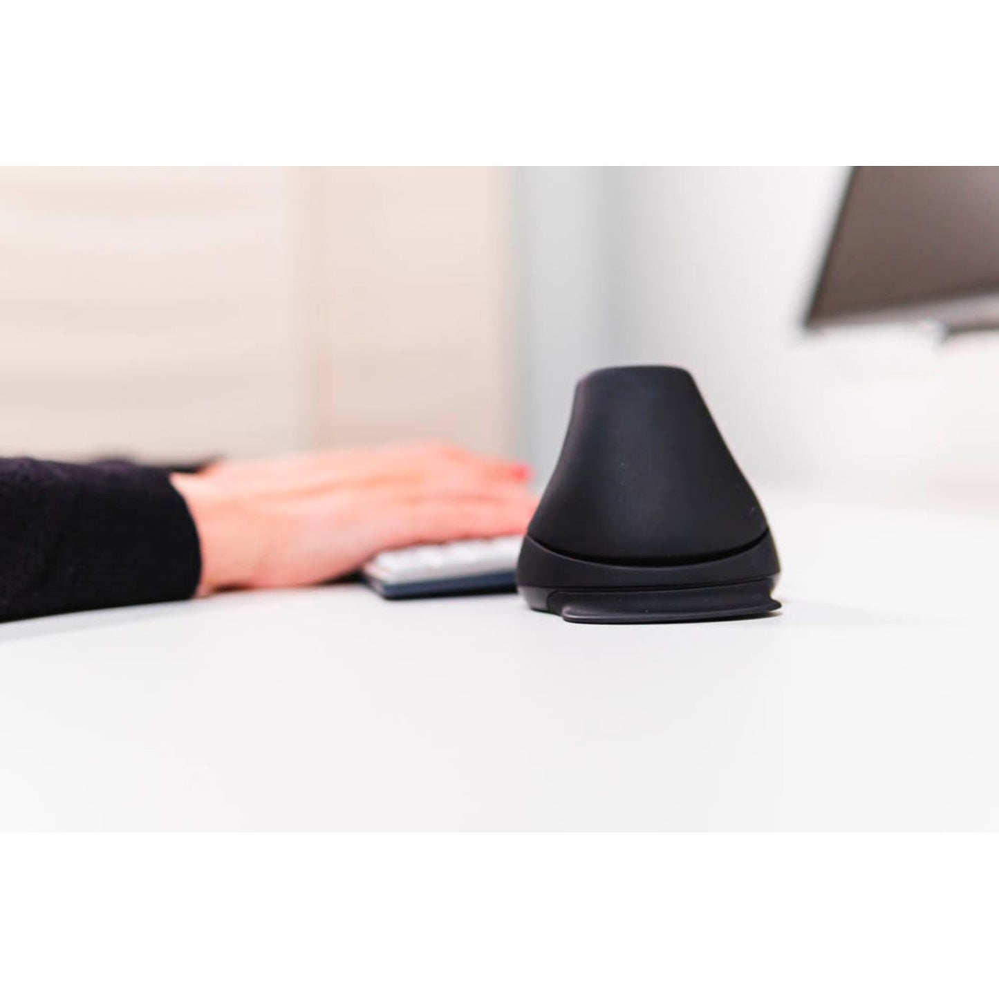 BAKKER ELKHUIZEN Rockstick 2 Mouse Wireless Medium/Small Maus ergonomisch kabellos schwarz | BNEROCKMWMS
