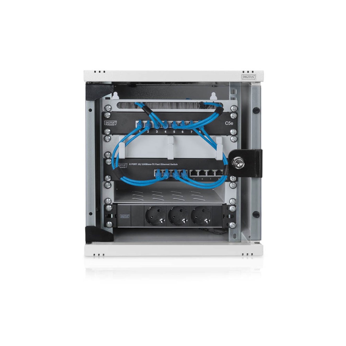 DIGITUS Wand-Netzwerkschrank | DN-10-05U-1