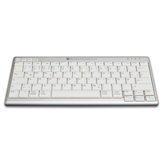 BAKKER ELKHUIZEN UltraBoard 950 Wireless Tastatur kabellos grau, weiß | BNEU950WDE