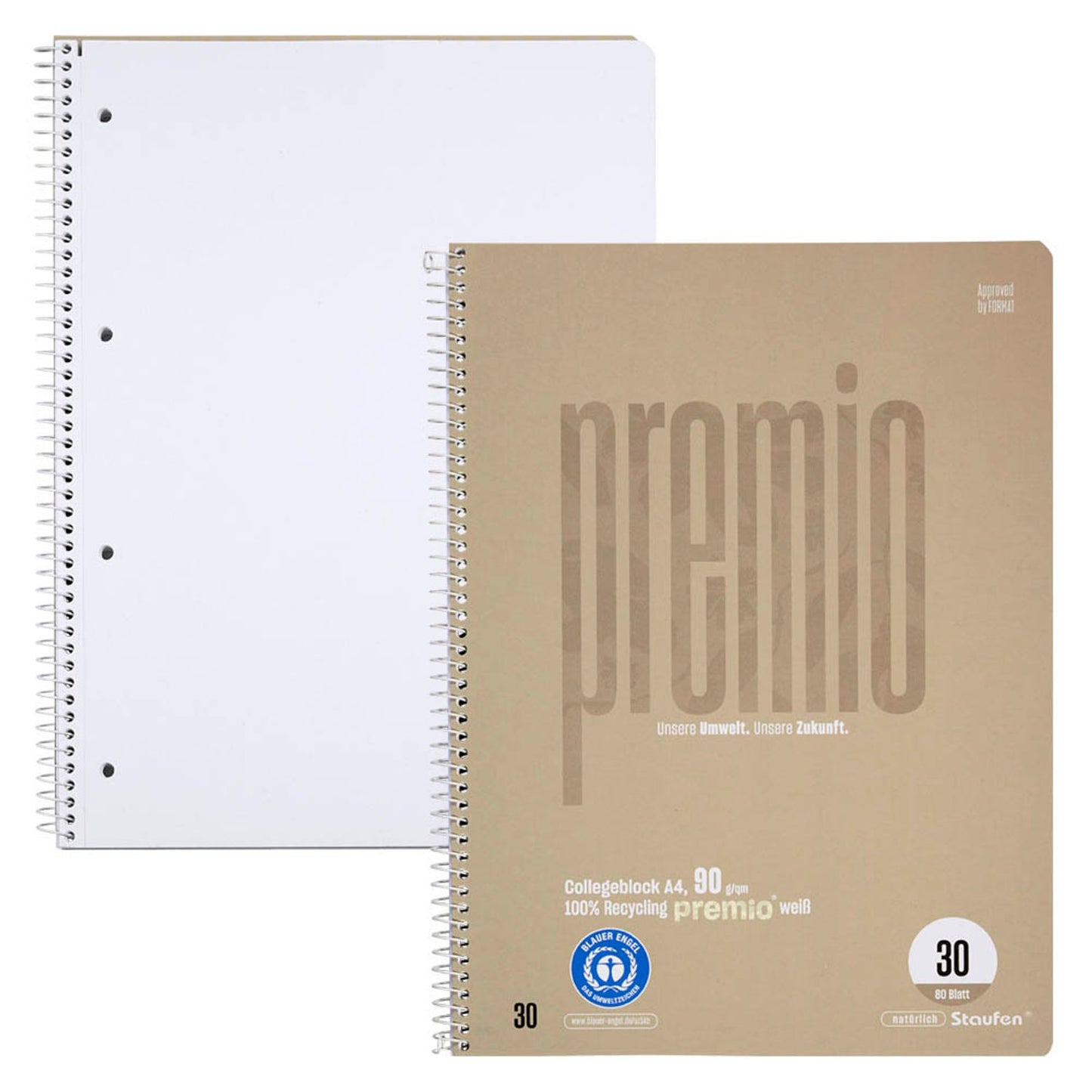 Staufen® Collegeblock Premio DIN A4,
