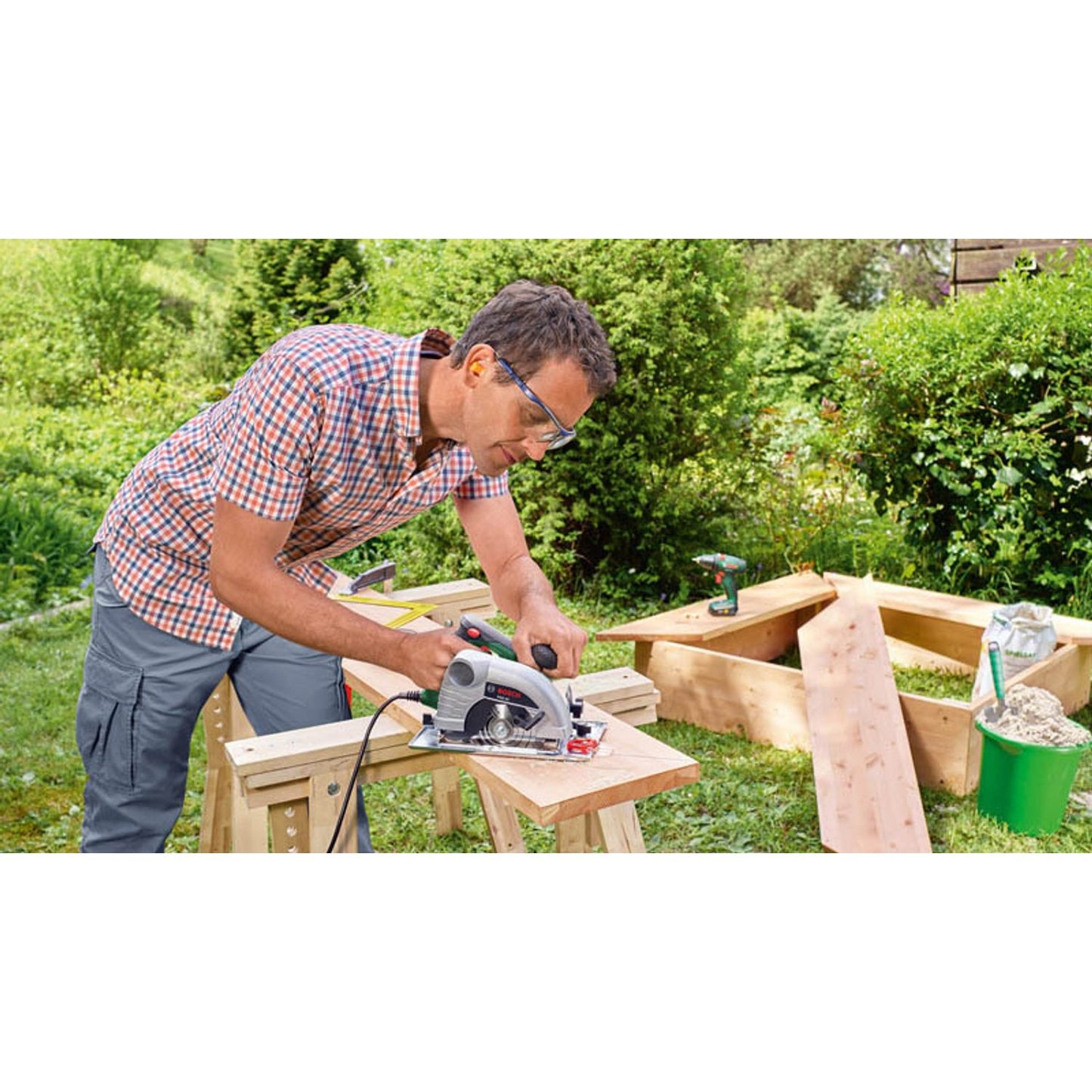 BOSCH Home & Garden PKS 40 Handkreissäge 850 W | 06033C5000