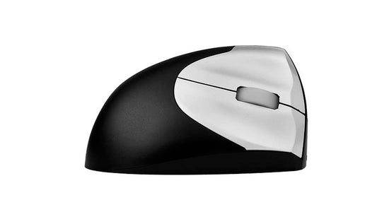 BAKKER ELKHUIZEN Handshake Mouse Wireless VS4 Maus ergonomisch kabellos schwarz, silber