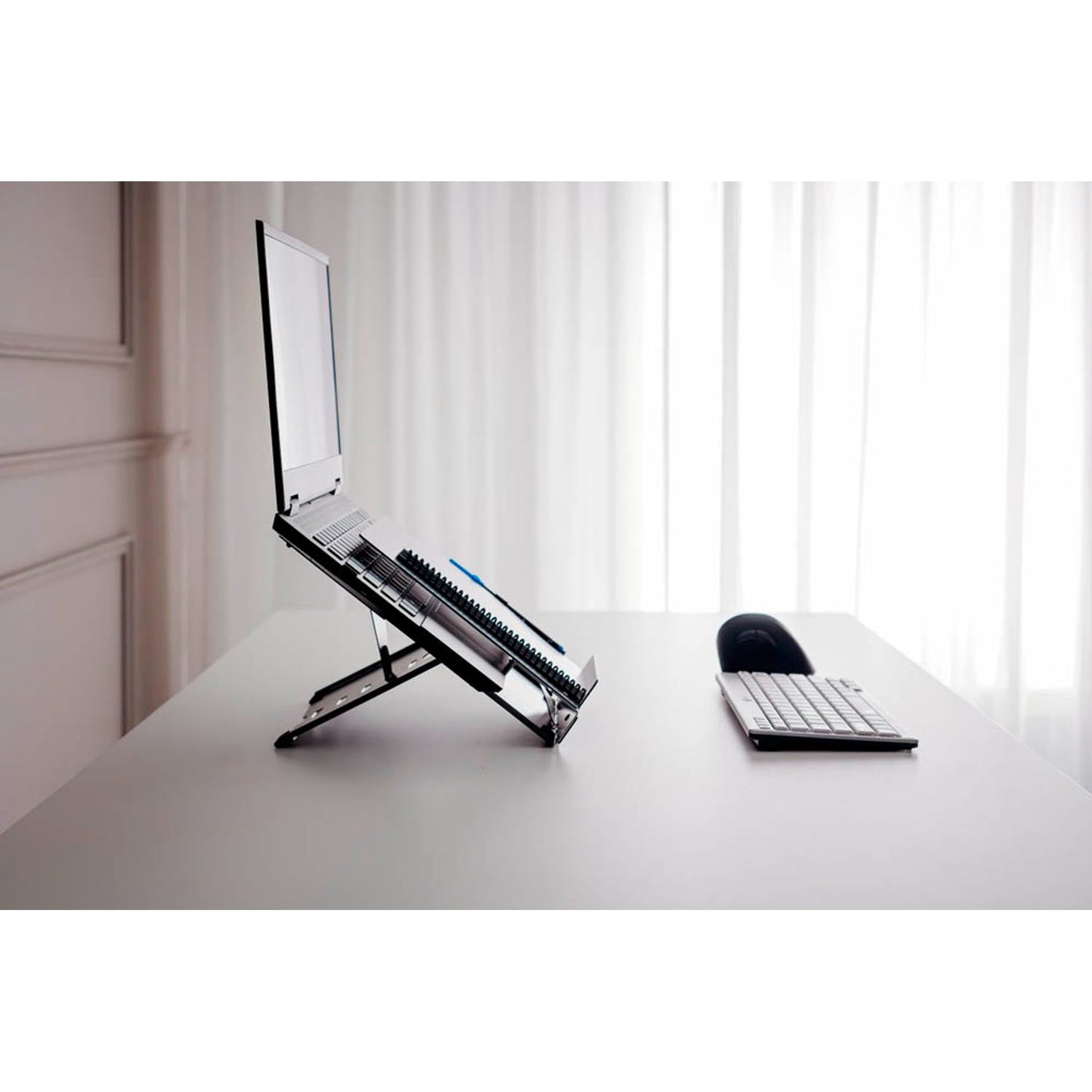 BAKKER ELKHUIZEN Notebook-Ständer Ergo-Q 260 hellgrau | BNEQ26012