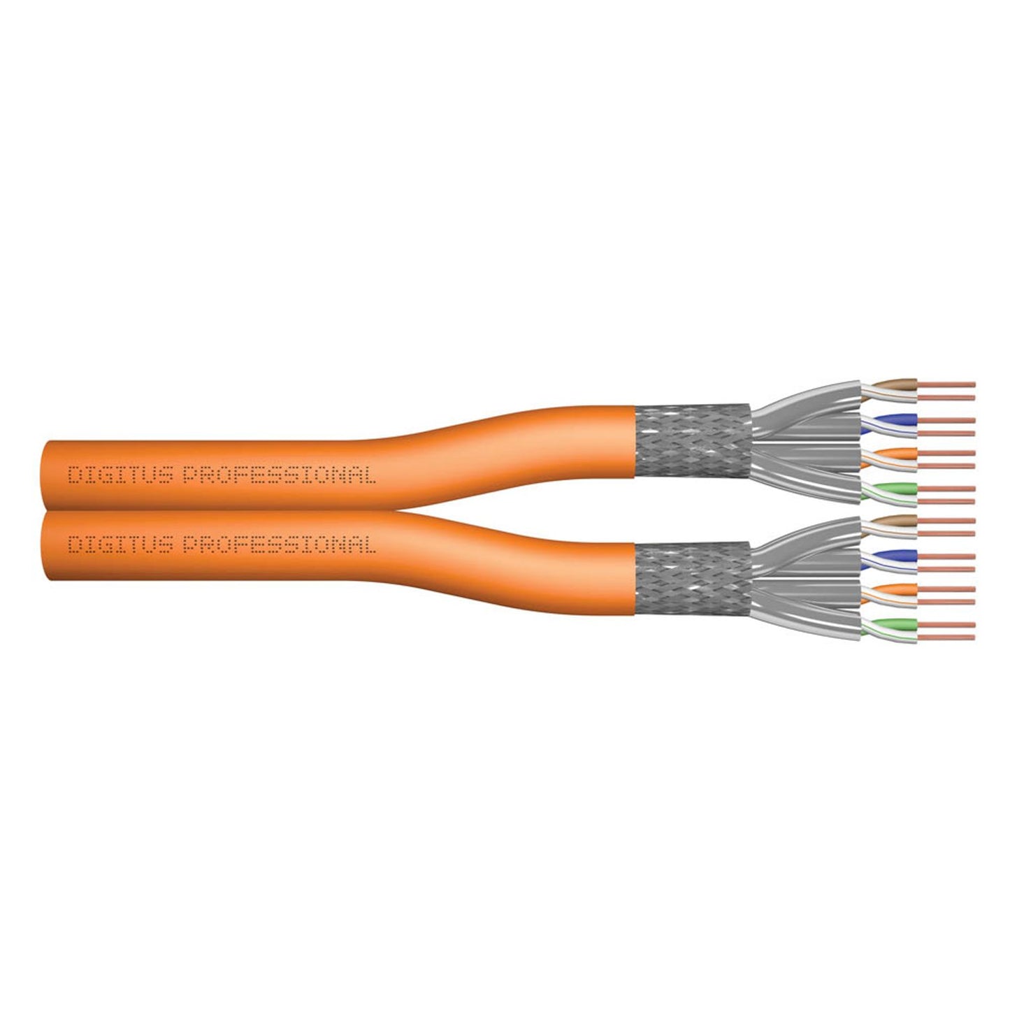 DIGITUS Ethernet Netzwerkkabel 500 m orange 1.200 MHz | DK-1743-VH-D-5