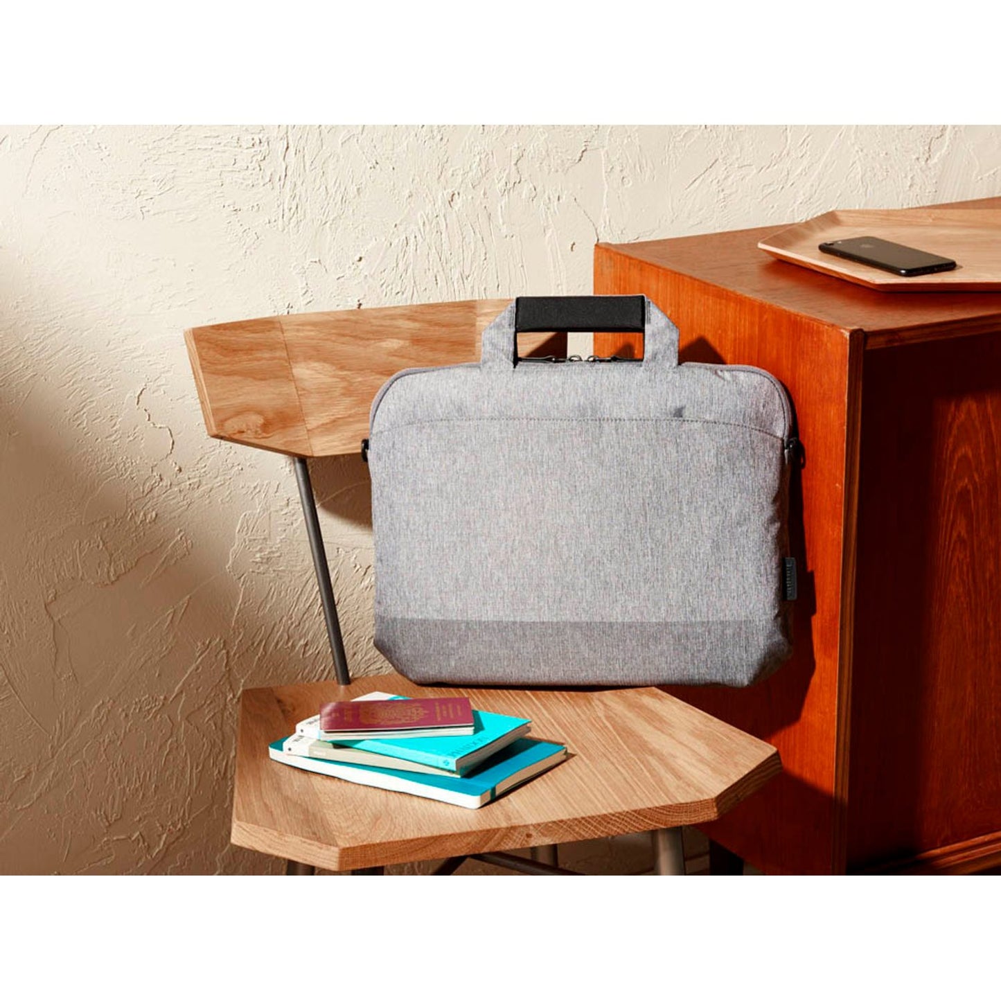 BAKKER ELKHUIZEN Laptoptasche CityLite Slipcase Kunstfaser grau bis 39,6 cm (15,6 Zoll) | BNETSS960GL