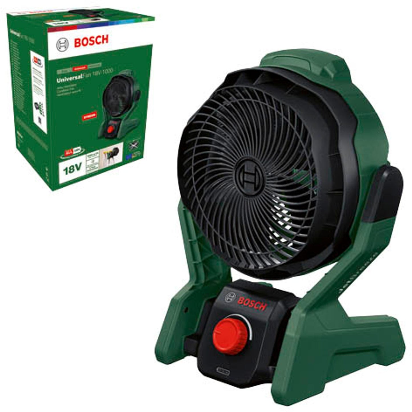 BOSCH Home & Garden UniversalFan 18V-1000 Akku-Lüfter 18,0 V, ohne Akku | 06039E1000